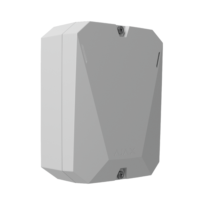 93601.263.wh1_ajax_hub_bp_jeweller_white_front_angled AJAX BASELINE Alarm Hub BP White - Image 1
