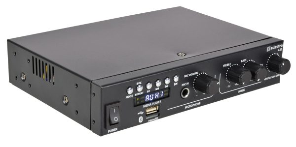 Adastra A22 Stereo Amplifier USB/FM/BT 2x25W@8ohm 953.422UK