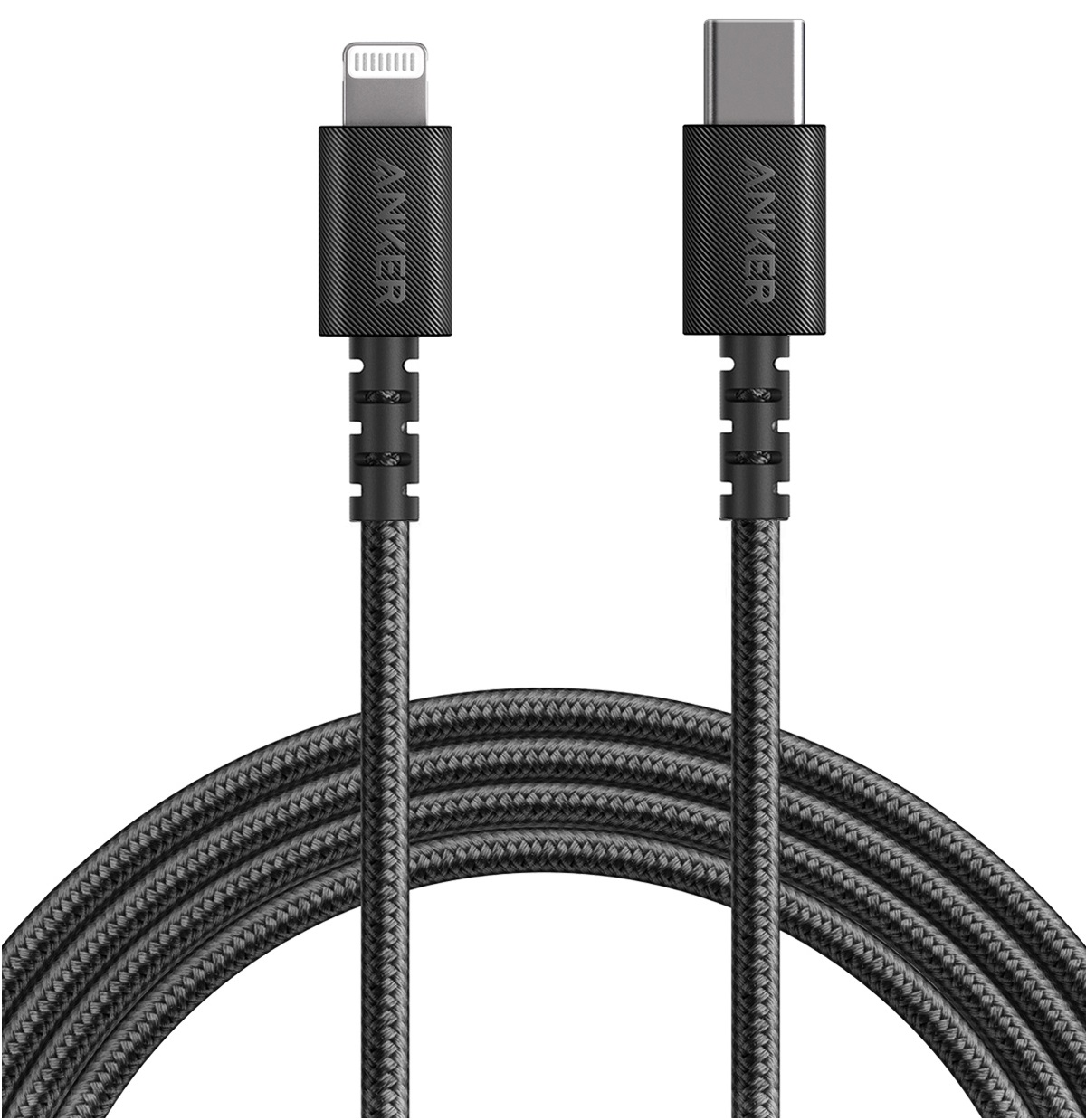 A8618H11_TD01_V1_1652445939 Anker PowerLine Select+ USB-C to MFI Lightning 1.8m Black - Image 1