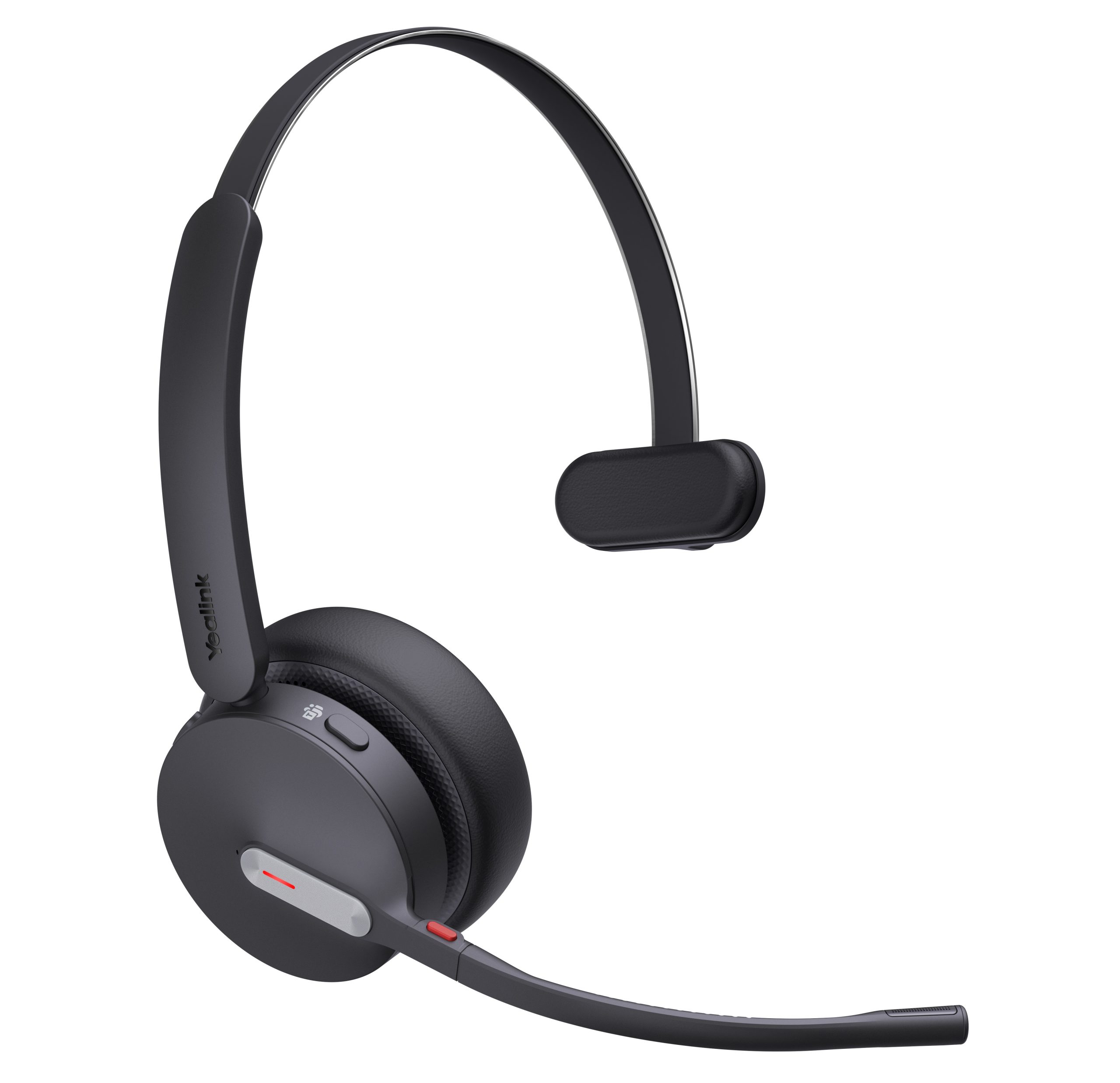 A_1732529056 Yealink Headset Wireless Bluetooth 3-Mic NC with B/T Dongle BH70 Mono Teams - Image 1