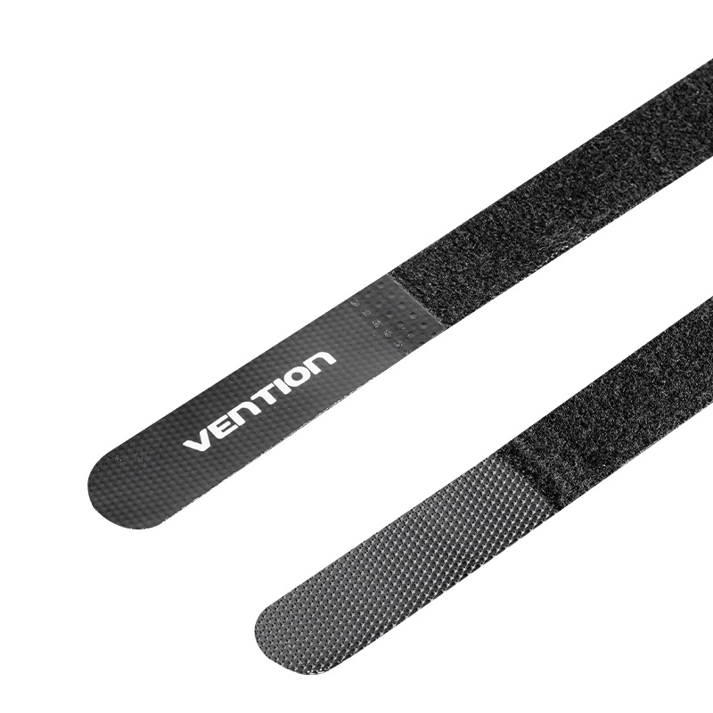 A_1745845507 Vention Cable Organiser Hook & Loop Cable Tie 120mm 10 Pcs KANB0-10 - Image 1