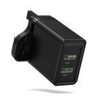 Vention Charger Wall 18W 2xUSBA Black FBAB0-UK