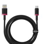 Baseus Cable USB-C to USB-A Dura Series Braided 2.0m Black+Red