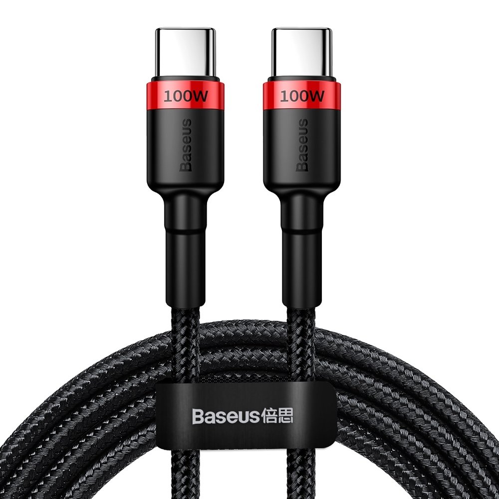 Baseus_Classic_USB_Cable_for_iPhonecolors_Gold Baseus Cafule Type-C to Type-C Cable PD100W 2.0m Black/Red - Image 1