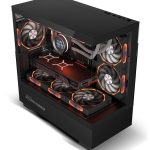 Armaggeddon Gaming Case M-ATX AQUARON DUPLEX PRO Black (420mm VGA)
