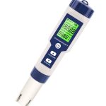 Noyafa Water Quality Tester with 5-in-1 Measurement (pH, TDS, EC, ORP, Temperature), Automatic Calibration, IP65 NF-EZ9909 SP