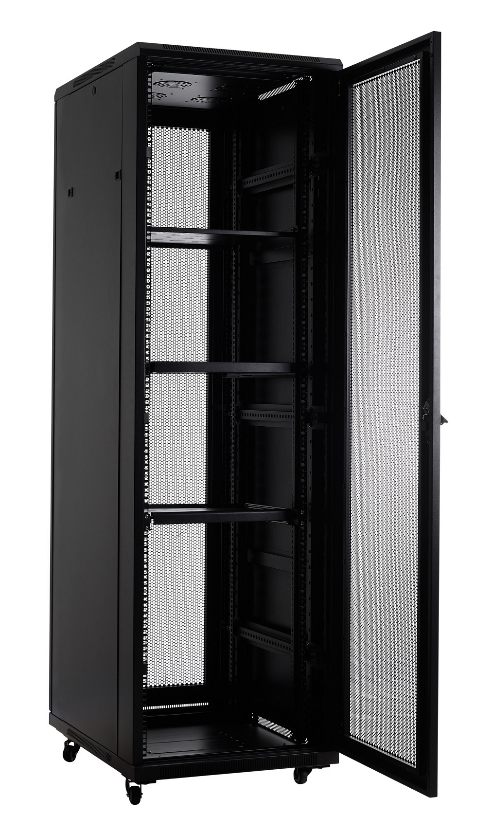 C32U100P NETPRO NP-C32U100P 19'' 32U 100cm Perforated Door (Not Assembled) - Image 1