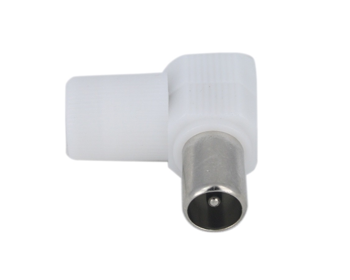 C95PM_1602327621 EK C95P-M Coaxial Plug Male White - Image 1