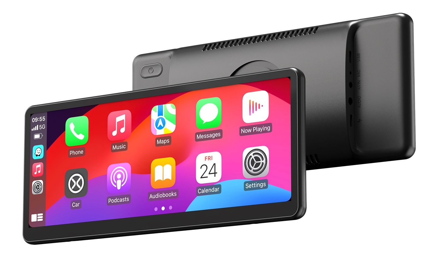 CP89-HD_shopify_1600x1600_1754551593 MINIX CAR Monitor Touch 8.9" HD 60fps Wi-Fi/Bluetooth/AUX Speaker CarPlay/Android Auto CP89-HD - Image 1