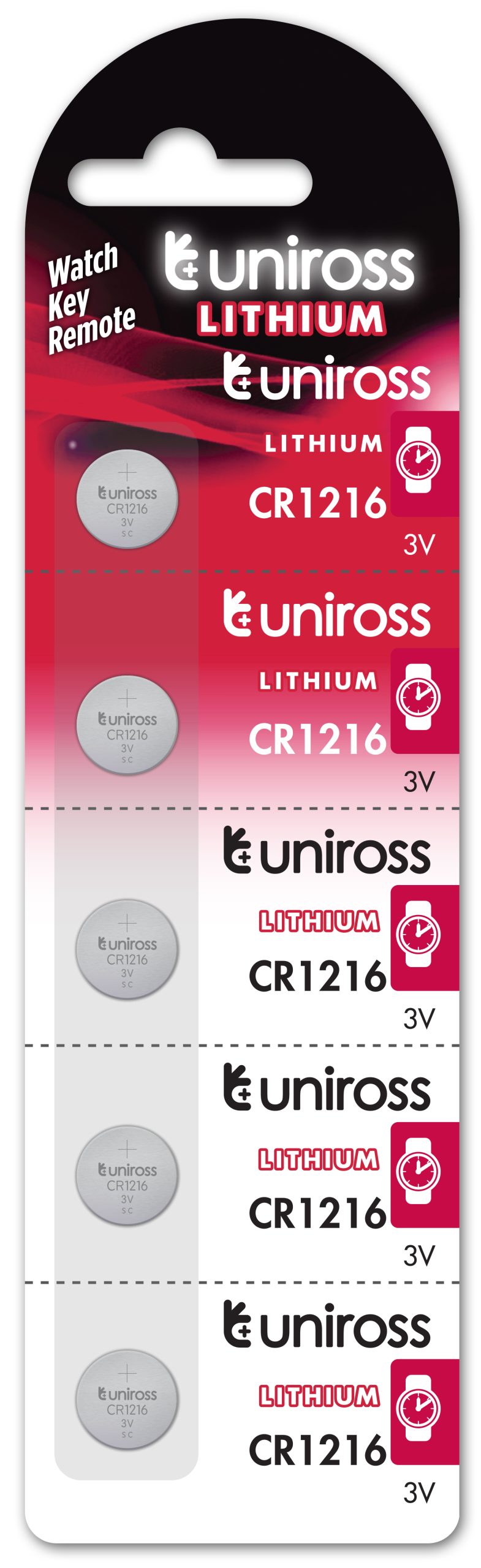 Button_Cell_v3_061115 Uniross CR1216 Button Cell Lithium Battery (5pack) - Image 1