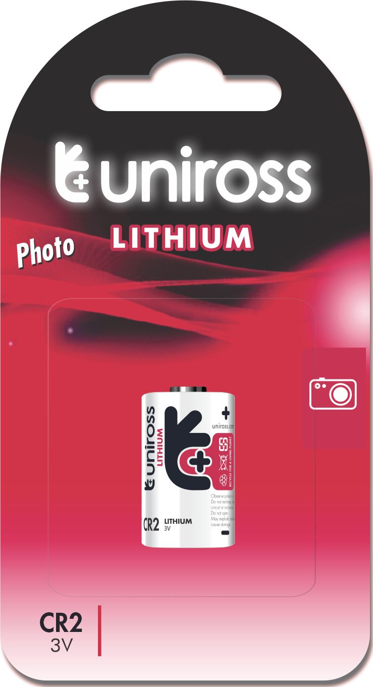 CR2 Uniross CR2 Photo Lithium Battery - Image 1