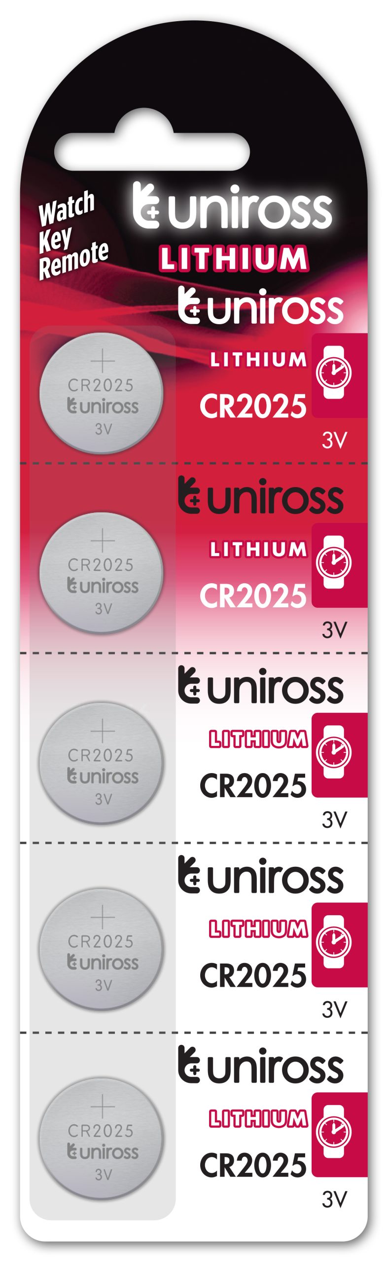 Button_Cell_v3_061115 Uniross CR2025 Button Cell Lithium Battery (5pack) - Image 1