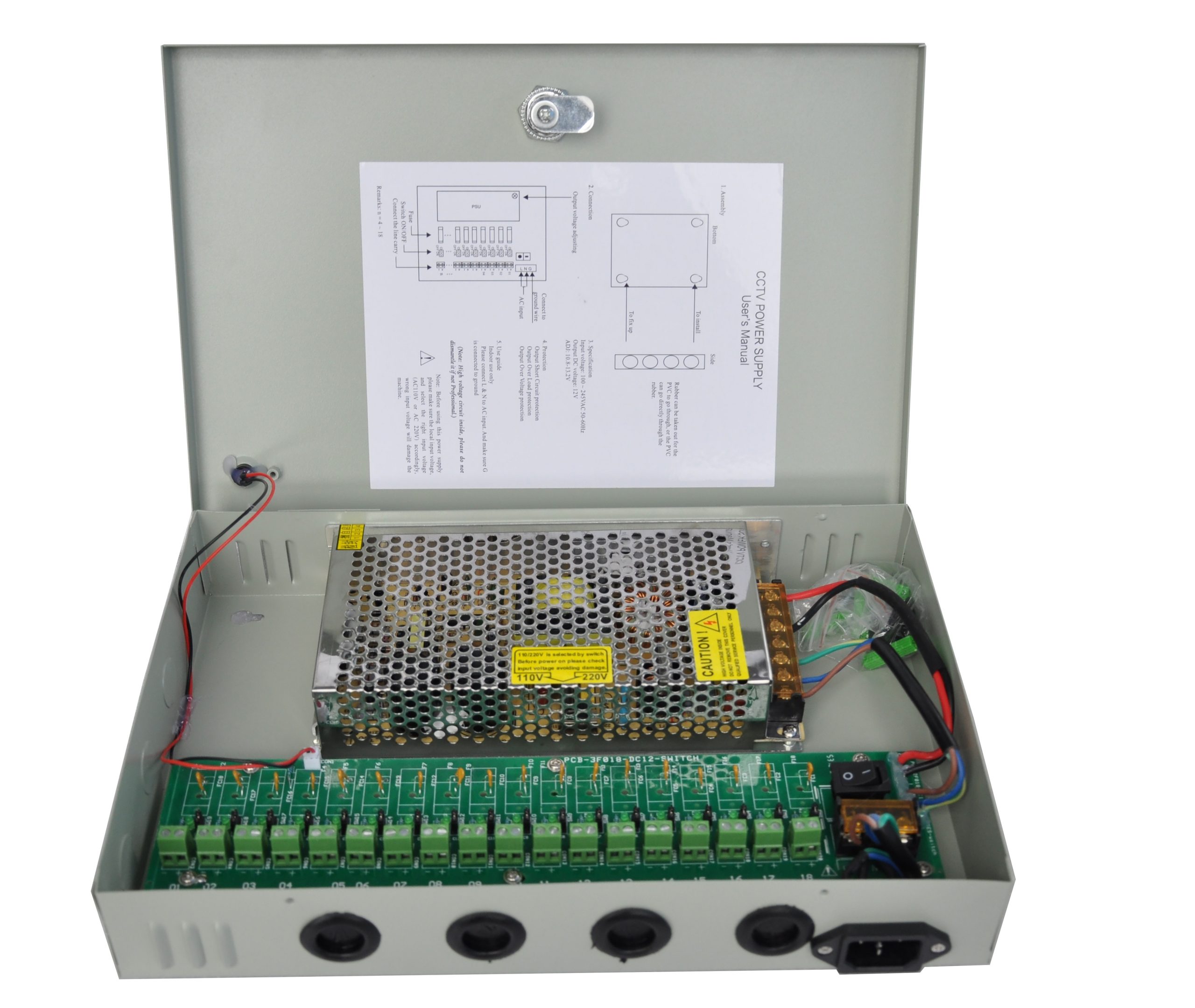 DMX-PSU1215M-1_1571131386 DigitMX DMX-PSU1215M Power Supply 12V 15A metal - Image 1