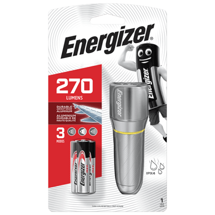 Energizer Light Torch 270 Lumens (3xAAA) - Vision HD Metal