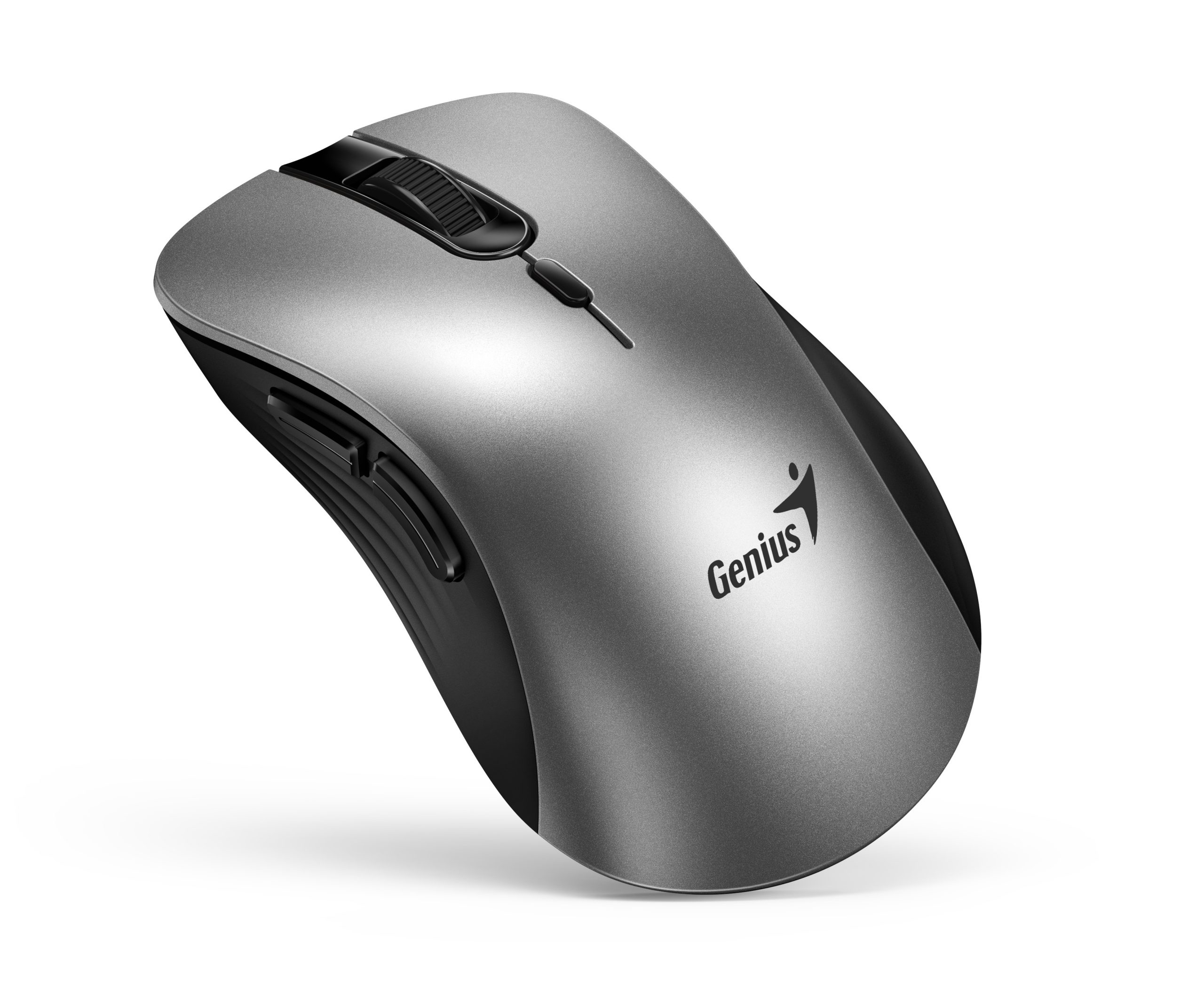 Ergo_8100S_AI-6_1722406176 Genius Wireless Silent AI Ergonomic Mouse 8100S with Thumb & Finger Rest Silver - Image 1