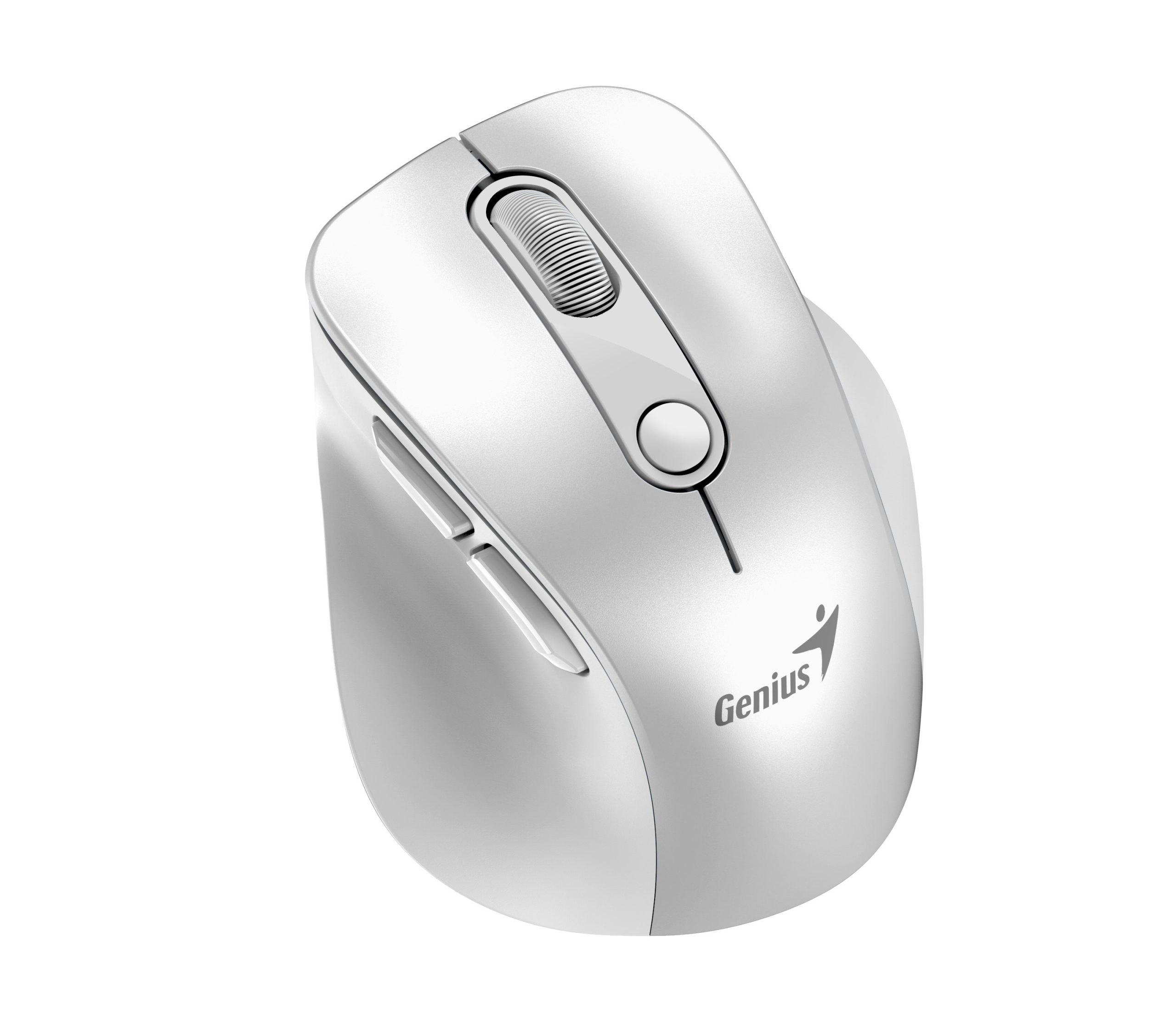 Ergo_9000S_Pro_White-2_1722412104 Genius Mouse Wireless+BT Rechargeable Mini RGB Ergo 9000S Pro White - Image 1