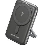 Vention Powerbank Wireless Magnetic 10000mAh 20W with Stand Black FHNB0