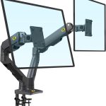 NBMounts G65 Dual Arm Heavy Duty Gas Desk Monitor Mount