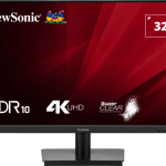 Viewsonic Monitor VA 32'' 4K UHD VA HDR10 with Dual HDMI & DisplayPort VA3208-4K-HD