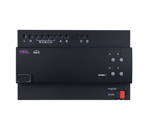 HDL-MDM04.1 HDL 4CH 1.5A Trailing Edge Dimming Actuator - Image 1