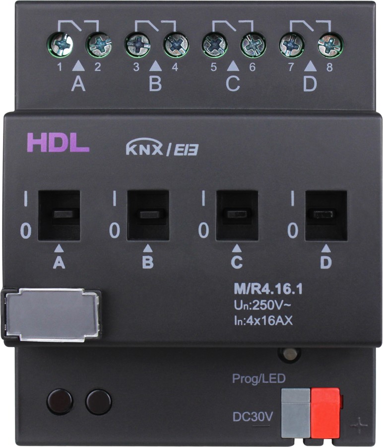 HDL-MR4.16.1__7_ HDL 4CH 16A High Power Switch Actuator - Image 1