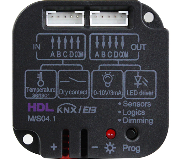 HDL-MS04.1__2_ HDL 4 Zone Dry Contact Module - Image 1