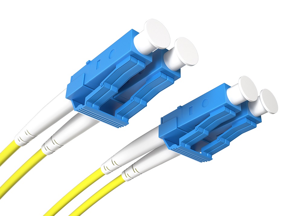 LCU-LCU-SM-DX-1 Opton Fiber Patch Cord LC/UPC-LC/UPC SM 9/125 Duplex 1.0m - Image 1