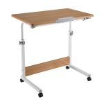 Lumivida Computer Tray Desk Mobile Height Adjustable 50x80cm FWS10-4