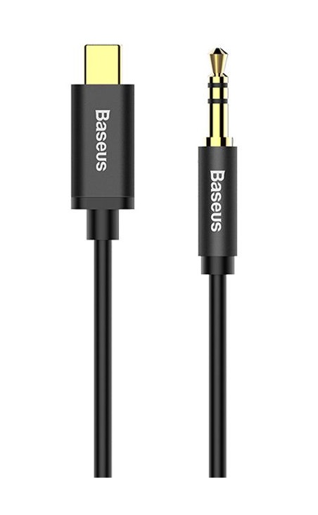 M01-1 Baseus Yiven Type-C Male to 3.5 Male Audio Cable 1.2m - Image 1