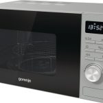 Gorenje Kitchen Microwave Oven 800W + Grill 1000W 23L 11 Programs Digital Screen MO23A4X Inox