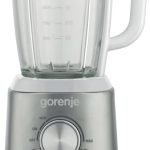 Gorenje Kitchen Blender 1400W 1.75L Glass Jug 32000 RPM 4 Programs  B1400BE White/Inox