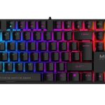 Armaggeddon MKA-7C Black Mechanical Gaming Keyboard 104 Keys Linear Red