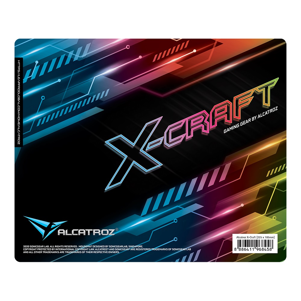 MOUSEMAT-X-CRAFT-1000x1000 Alcatroz Xcraft Mousepad - Image 1