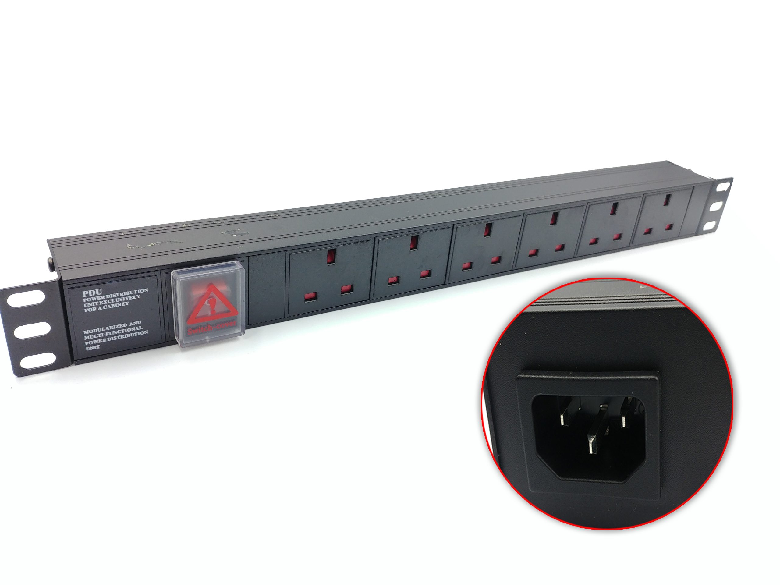 NP-CPDU6I-b_1536399187 DigitMX NETPRO NP-CPDU6I 1U 6-way PDU 13A IEC plug - Image 1