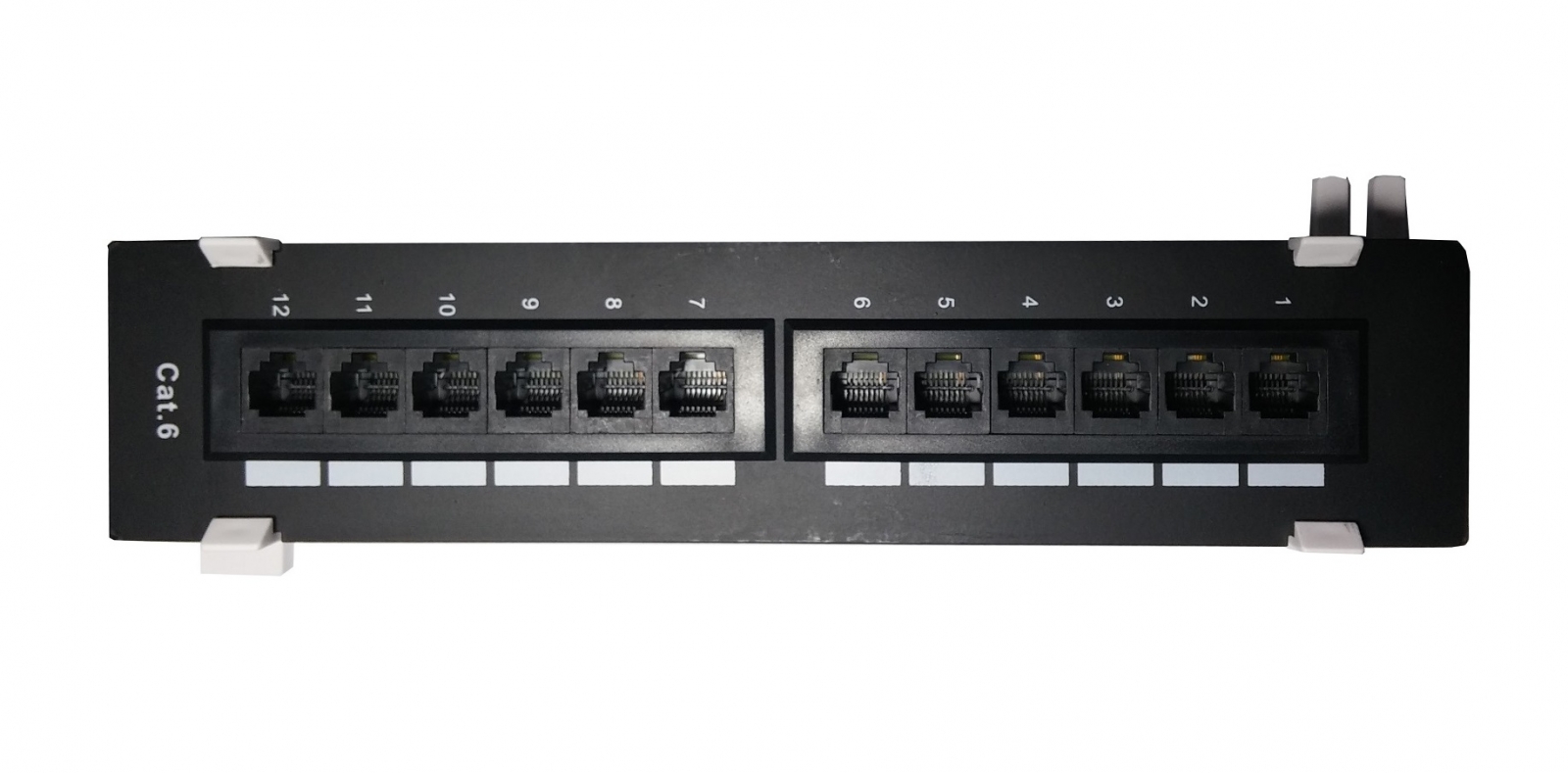 NP-CPP12C6W DigitMX NETPRO NP-CPP12C6W 12 Port CAT6 Wall Patch Panel - Image 1