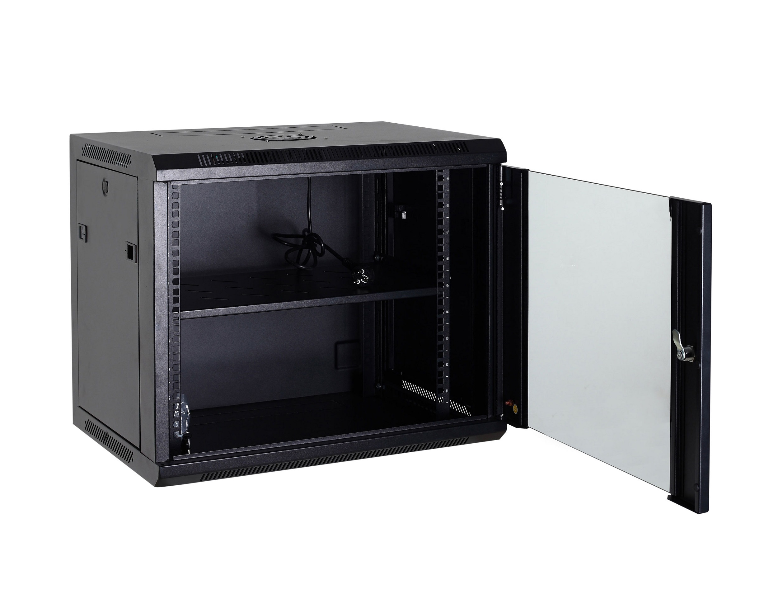 NP-CW DigitMX NETPRO NP-C15U60W2 19'' Wall Rack 15U 60cm (Not Assembled) - Image 1