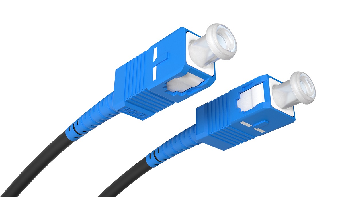 OP-SU-SU-SS-15-PU Opton Fiber Drop Patchcord SC/UPC-SC/UPC Outdoor 15.0m - Image 1