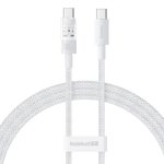 Baseus Cable USB-C to USB-C Gem Series 100W 1.0m White