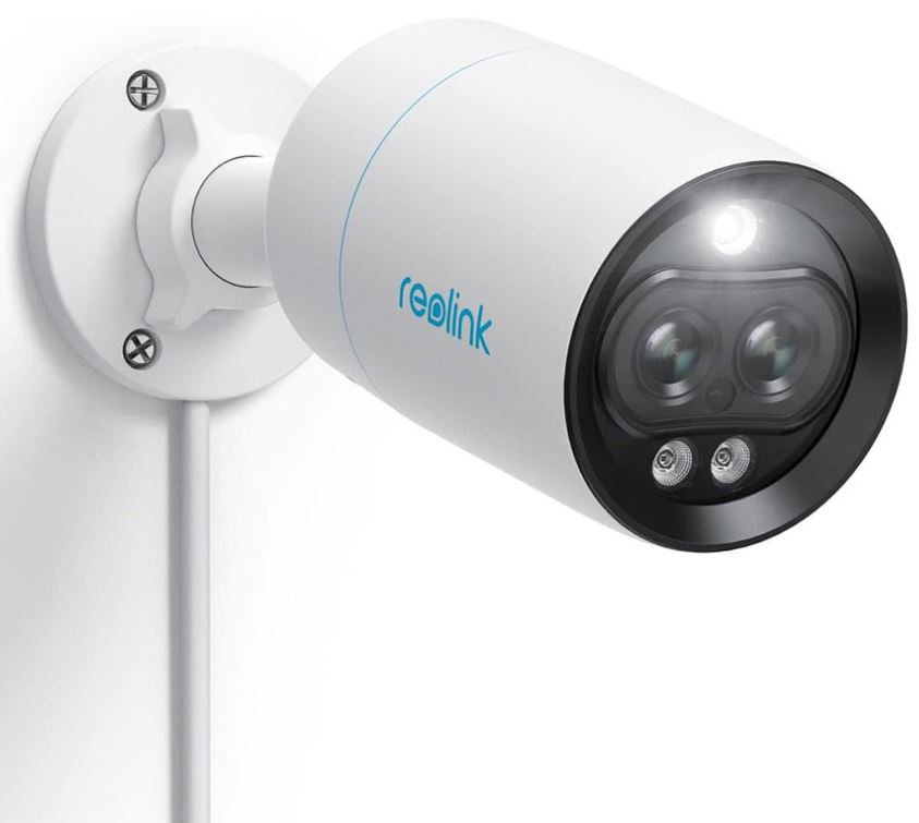P330M-2 Reolink RLC-81MA (P330M) 8MP POE IP Bullet Spotlight Camera Dual Wide Angle & Telephoto Lens - Image 1