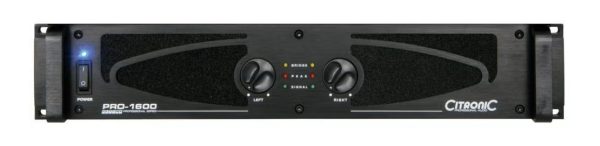 Citronic Pro-1600 Amplifier 2x800W RMS @4ohms 171.207UK