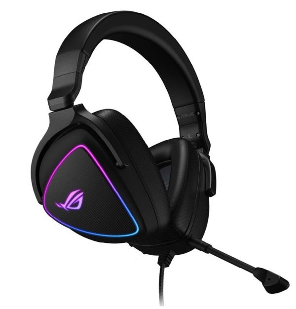ASUS Gaming Headset USB-C Noise Cancelling Mic RGB ROG Delta S