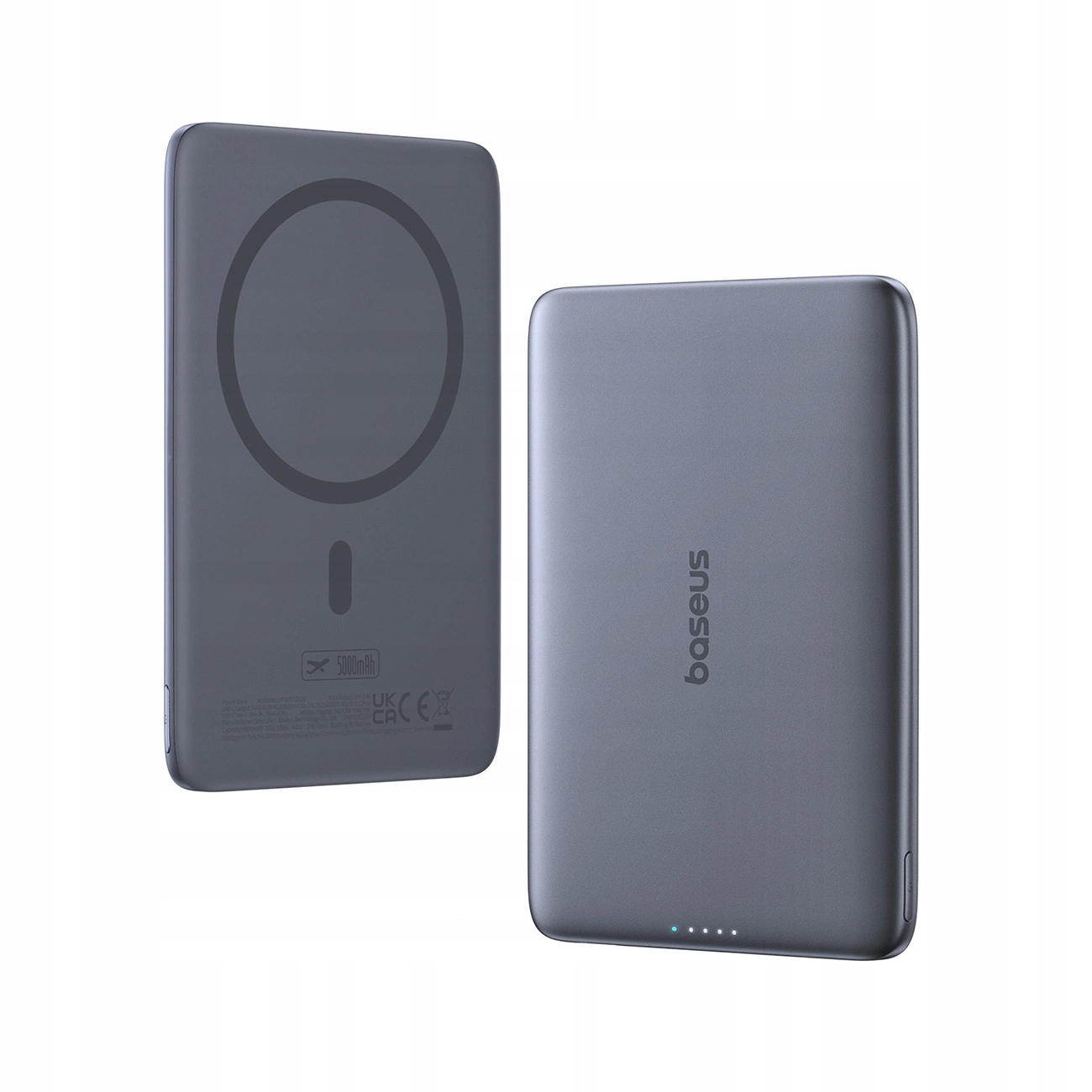 Powerbank-Baseus-PicoGo-AM41-5000mAh-20W-ultra-cienki-kompatybilny-z-MagSa-Pojemnosc-akumulatora-5000-mAh Baseus Powerbank Wireless 20W 5000mAh PicoGo AM41 - Image 1