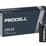 Duracell Procell Industrial CR123A Batteries Box of 10pcs