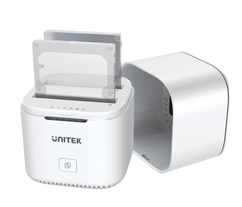 S1105B_01_2500x_1730366183 Unitek HDK Marshmallow 2x2.5'' SATA Diskstation DAS S1105B - Image 1