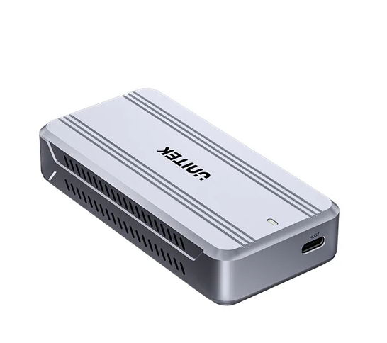 S1242A_8 Unitek USB-C NVME/PCIe Enclosure USB 4.0 40Gbps w/Cooling Fan S1242A - Image 1