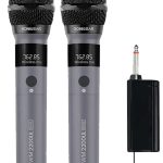 SonicGear WM2200UL DUAL Grigio 2 x Wireless 2.4GHz Rechargeable Microphone Handsets with LED Display