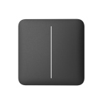 AJAX Automation Solo Button (2-gang) Graphite