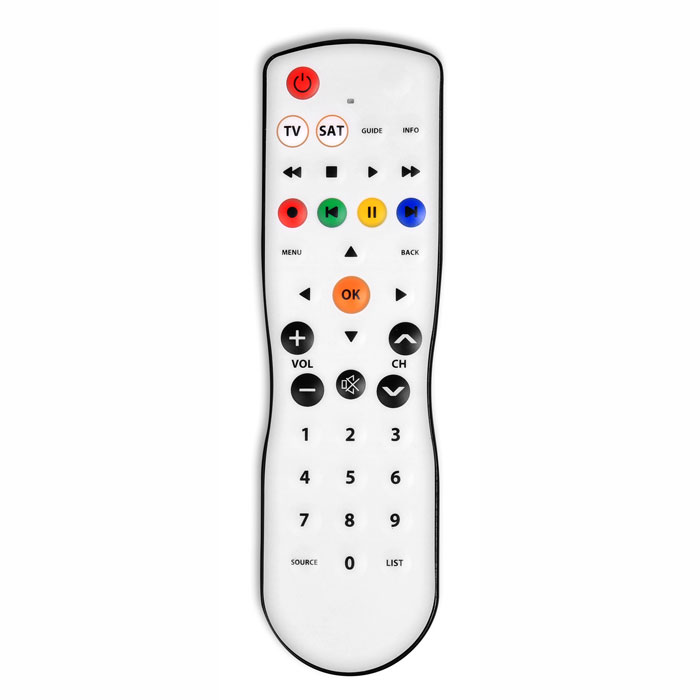 Superior_SAFE Superior SAFE TV/SAT Universal Remote Control Washable - Image 1
