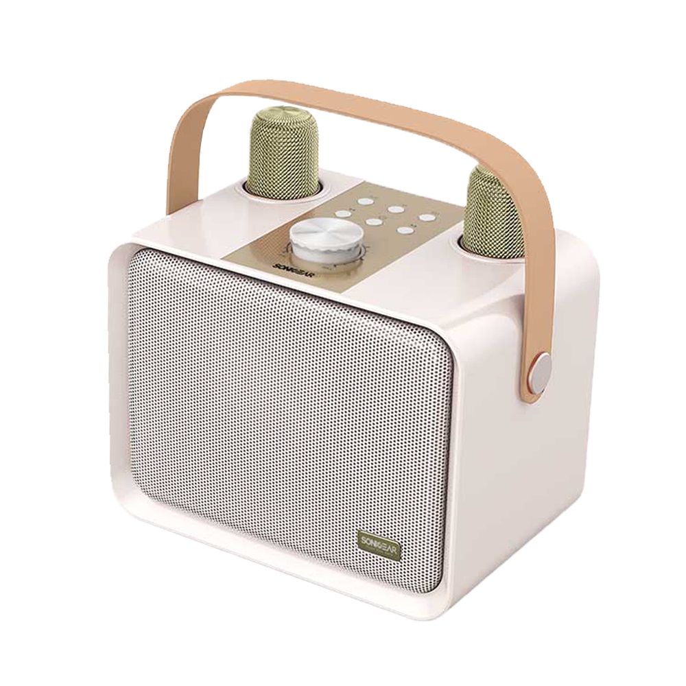 TduMfm03671b20ba22805_1729831098-1000x1000 SonicGear Portable Speaker BT/Wireless Dual Mics iOX K600 Souffle - Image 1