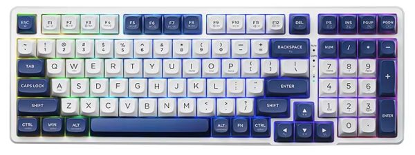 Thunderobot K98 GASKET Mechanical Keyboard Trimode 2.4GHz-BT-USBC 99 Red Switch Keys